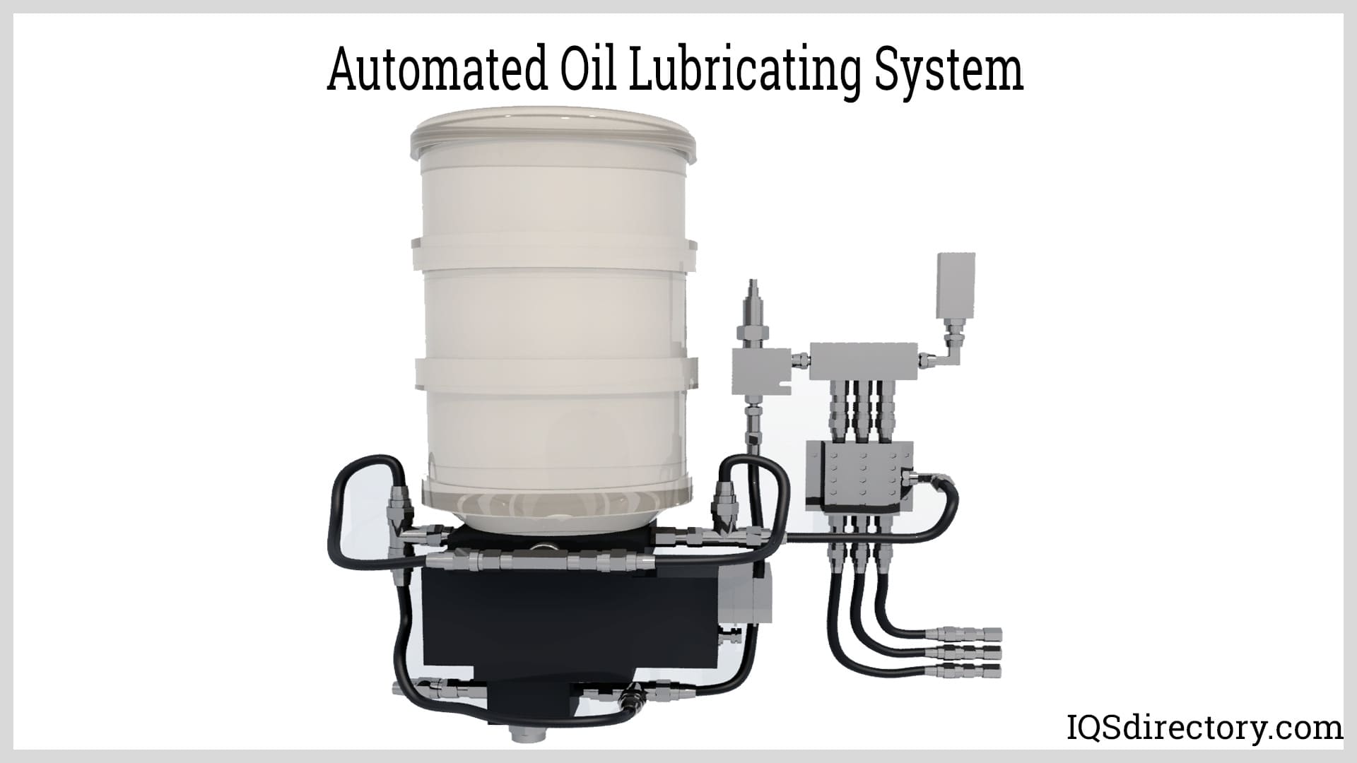 Automated oil lubricating system